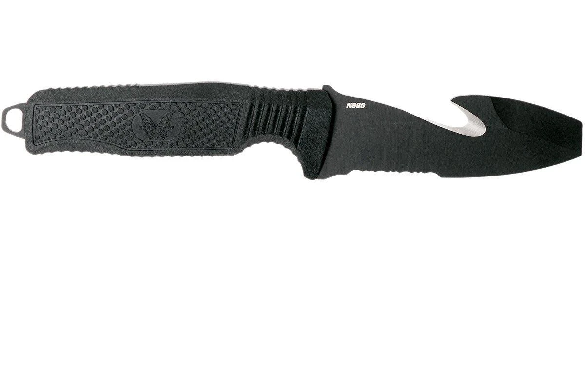 Benchmade H2O Fixed Black 112SBK-BLK Couteau De Plongée 2 Benchmade H2O Fixed Black 112SBK-BLK Couteau De Plongée – Image 2