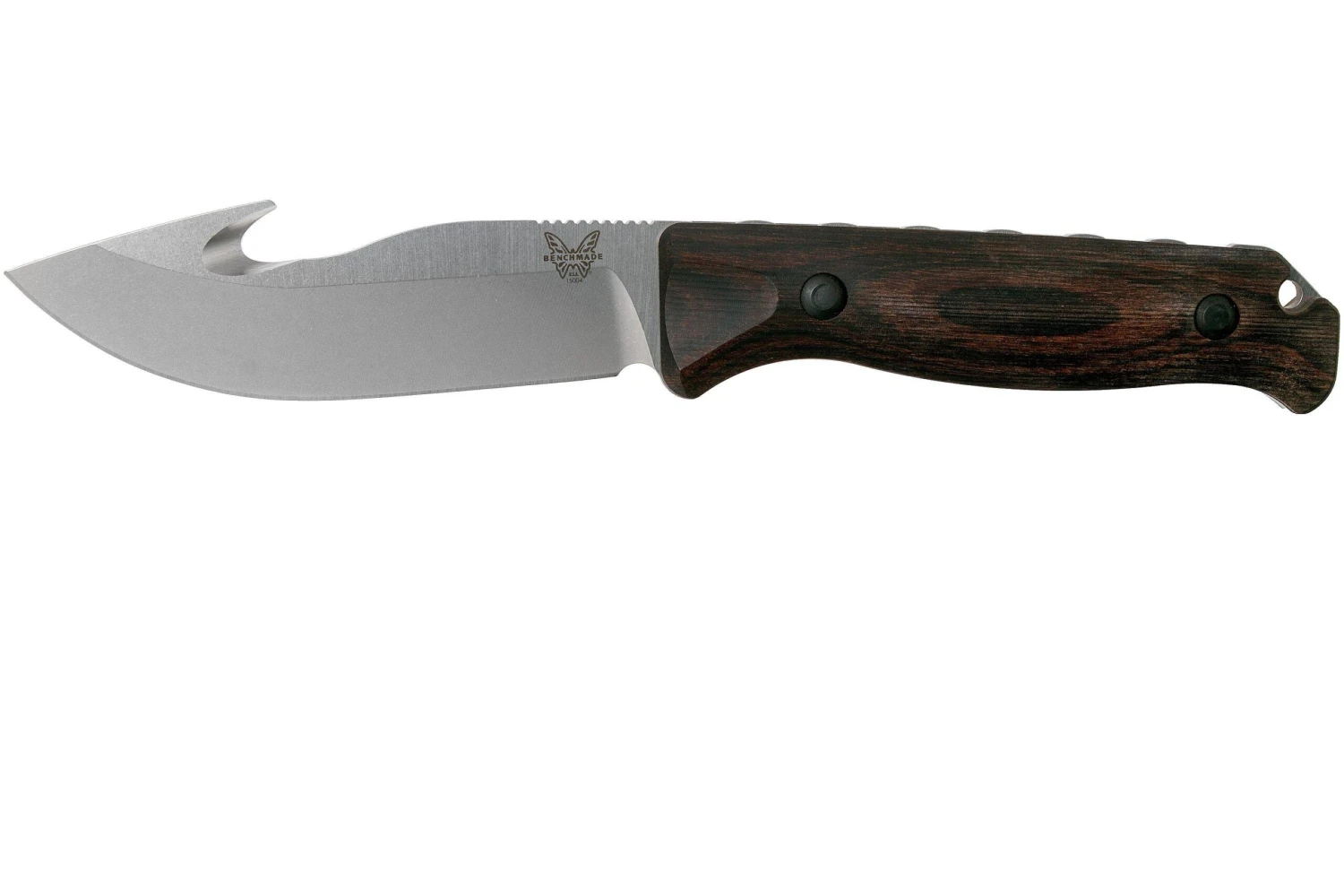 Benchmade Saddle Mountain Skinner Hook Wood 15004 Couteau De Chasse 1 Benchmade Saddle Mountain Skinner Hook Wood 15004 Couteau De Chasse