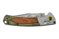 Benchmade Mini Crooked River Mallard Limited Edition Artist Series 15085-2203, Couteau De Poche De Chasse, Casey Underwood Design -Benchmade Soldes Boutique BE15085 2203 06 benchmade