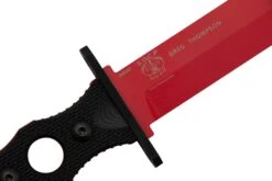 Benchmade SOCP Red 185T Trainer, Couteau Fixe, Greg Thompson Design -Benchmade Soldes Boutique BE185T 05 benchmade