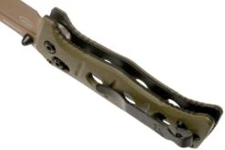 Benchmade 273FE-2 Sibert Mini Adamas OD Green G10, Flat Earth Couteau De Poche, Shane Sibert Design -Benchmade Soldes Boutique BE273FE 2 05 benchmade