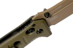 Benchmade 273FE-2 Sibert Mini Adamas OD Green G10, Flat Earth Couteau De Poche, Shane Sibert Design -Benchmade Soldes Boutique BE273FE 2 06 benchmade