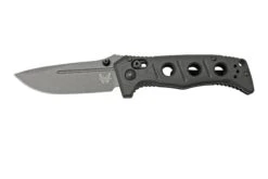 Benchmade 273GY-1 Sibert Mini Adamas Black G10, Tungsten Grey Couteau De Poche, Shane Sibert Design