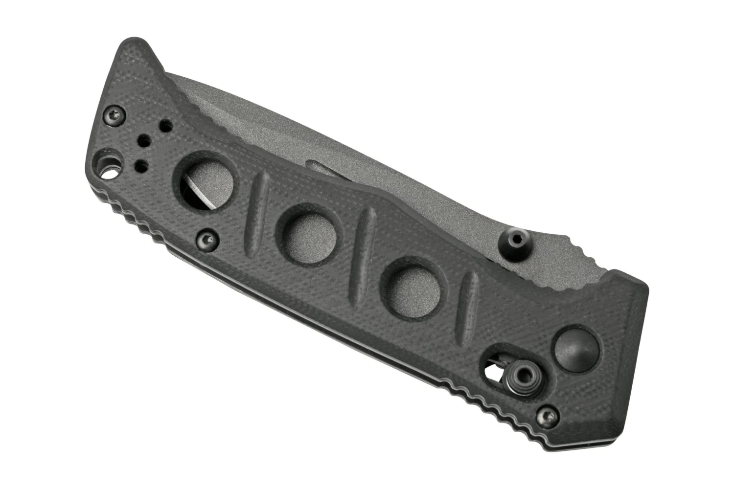 Benchmade 273GY-1 Sibert Mini Adamas Black G10, Tungsten Grey Couteau De Poche, Shane Sibert Design 6 Benchmade 273GY-1 Sibert Mini Adamas Black G10, Tungsten Grey Couteau De Poche, Shane Sibert Design – Image 6