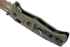 Benchmade 275SFE-2 Sibert Adamas OD Green G10, Flat Earth Serrated Couteau De Poche, Shane Sibert Design -Benchmade Soldes Boutique BE275SFE 2 05 benchmade