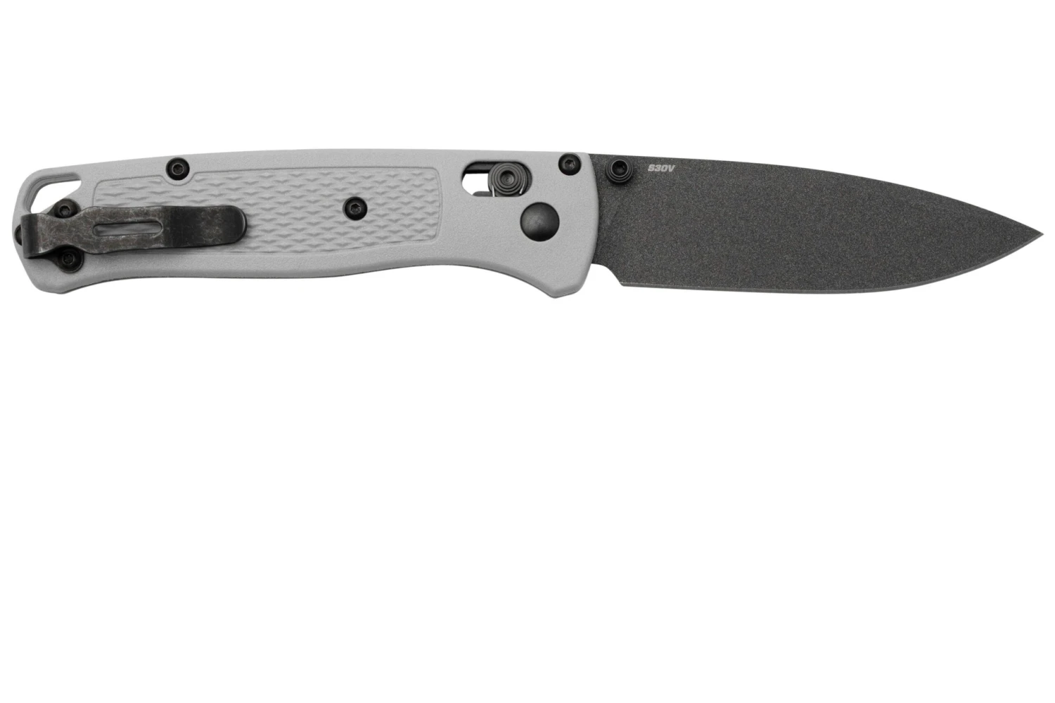 Benchmade Bugout 535BK-08 Storm Gray Grivory, Dark Gray Cerakote, Couteau De Poche 2 Benchmade Bugout 535BK-08 Storm Gray Grivory, Dark Gray Cerakote, Couteau De Poche – Image 2