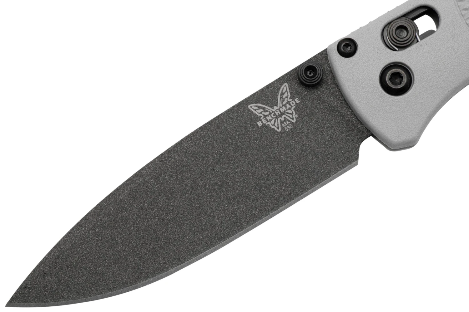 Benchmade Bugout 535BK-08 Storm Gray Grivory, Dark Gray Cerakote, Couteau De Poche 3 Benchmade Bugout 535BK-08 Storm Gray Grivory, Dark Gray Cerakote, Couteau De Poche – Image 3