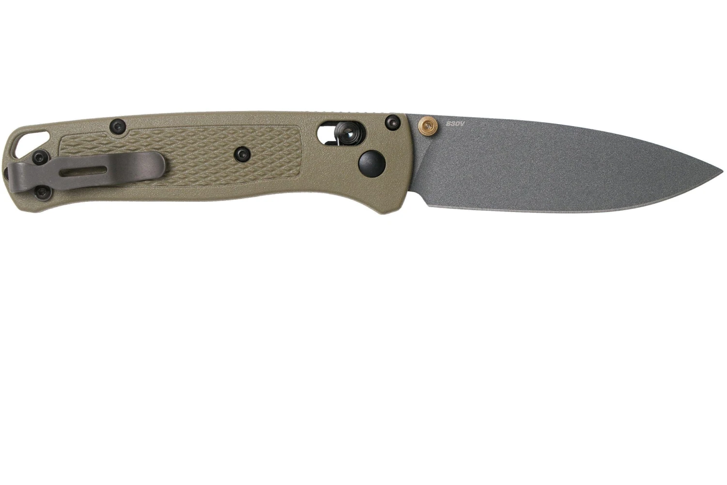 Benchmade Bugout 535GRY-1 Ranger Green Couteau De Poche 2 Benchmade Bugout 535GRY-1 Ranger Green Couteau De Poche – Image 2