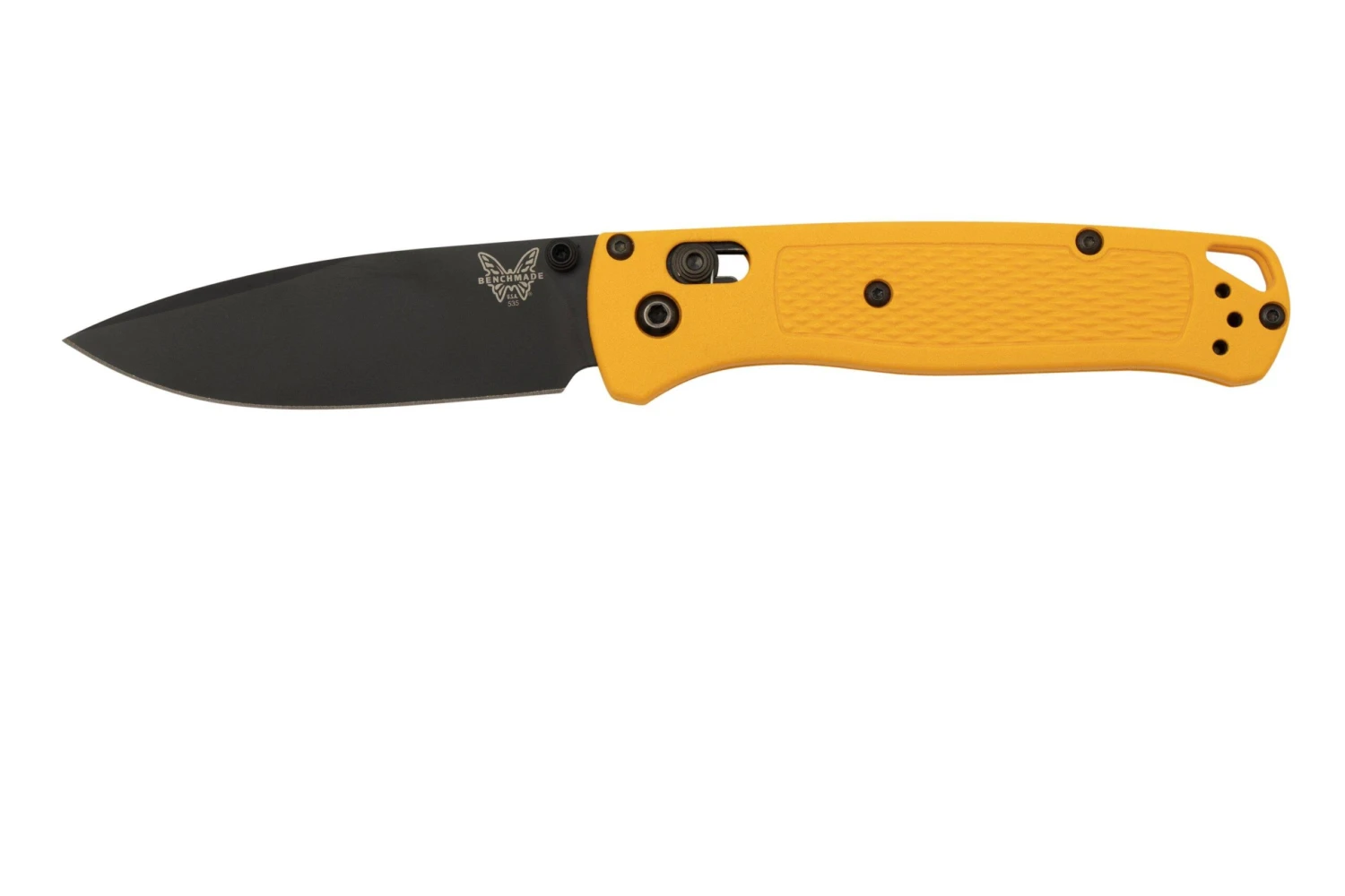 Benchmade Bugout X Work Sharp Exclusive 535WS Amber Yellow, Cerakote CPM 20CV Couteau De Poche 1 Benchmade Bugout X Work Sharp Exclusive 535WS Amber Yellow, Cerakote CPM 20CV Couteau De Poche