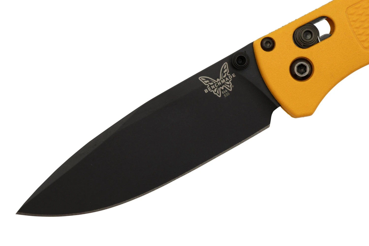 Benchmade Bugout X Work Sharp Exclusive 535WS Amber Yellow, Cerakote CPM 20CV Couteau De Poche 3 Benchmade Bugout X Work Sharp Exclusive 535WS Amber Yellow, Cerakote CPM 20CV Couteau De Poche â Image 3
