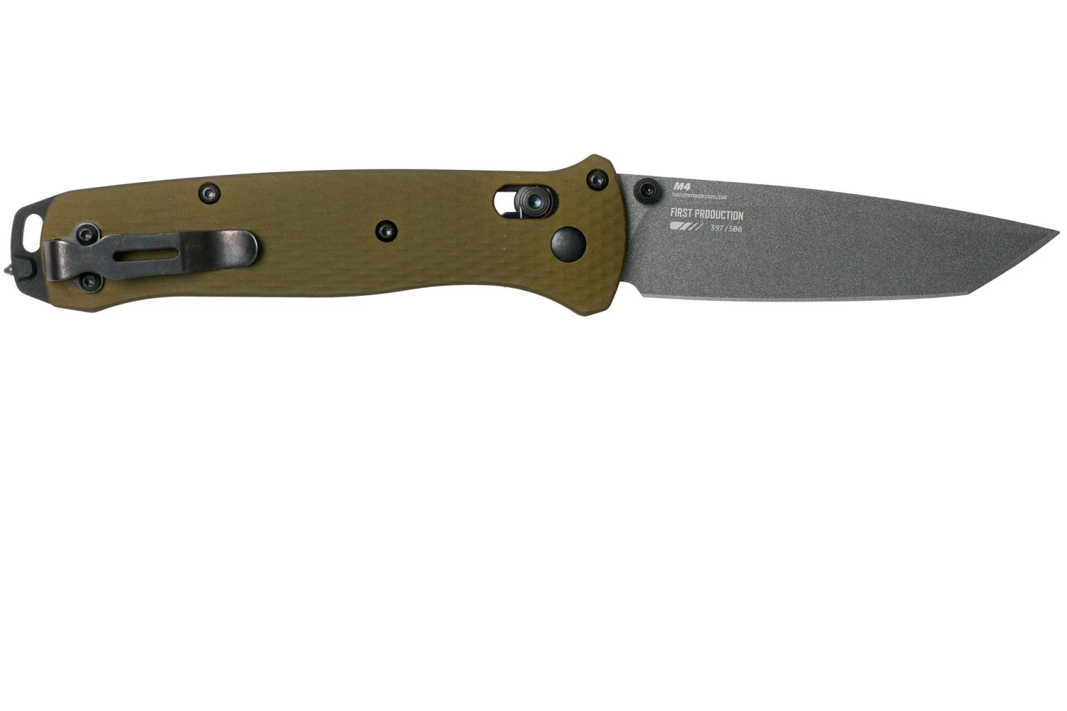 Benchmade Bailout Aluminium 537GY-1 Couteau De Poche 2 Benchmade Bailout Aluminium 537GY-1 Couteau De Poche – Image 2