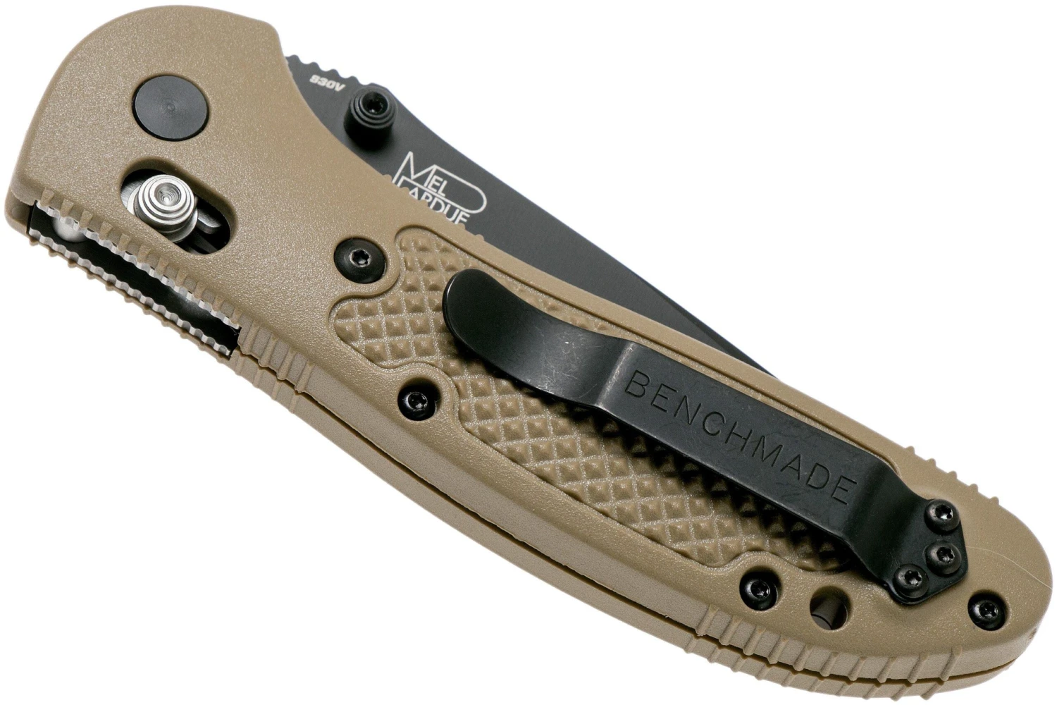 Benchmade Griptilian 551BKSN-S30V Couteau De Poche, Mel Pardue Design 4 Benchmade Griptilian 551BKSN-S30V Couteau De Poche, Mel Pardue Design – Image 4