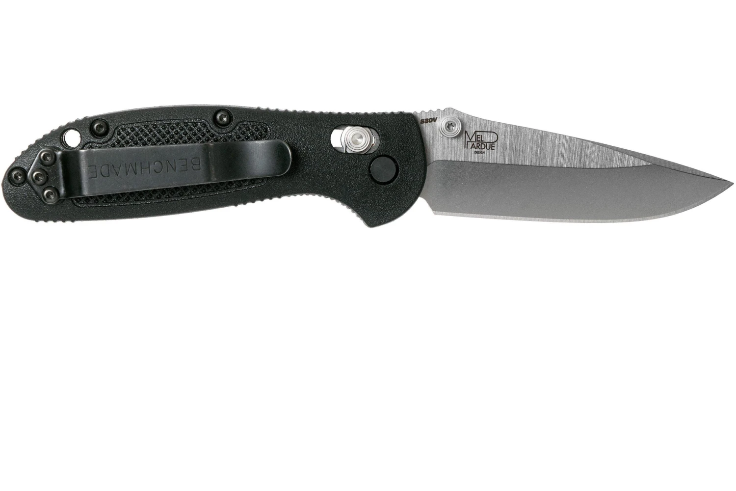 Benchmade Mini-Griptilian 556-S30V Couteau De Poche, Mel Pardue Design 2 Benchmade Mini-Griptilian 556-S30V Couteau De Poche, Mel Pardue Design – Image 2