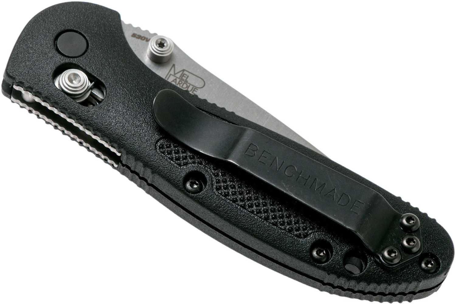 Benchmade Mini-Griptilian 556-S30V Couteau De Poche, Mel Pardue Design 4 Benchmade Mini-Griptilian 556-S30V Couteau De Poche, Mel Pardue Design – Image 4