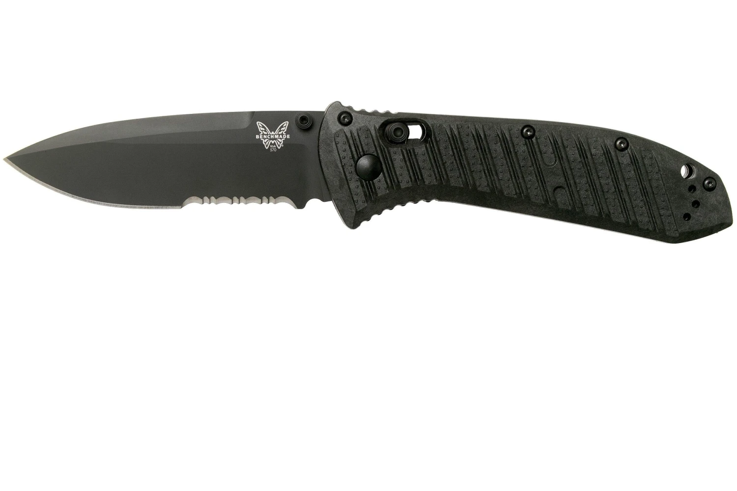 Benchmade Presidio II Black 570SBK-1 CF-Elite Couteau De Poche