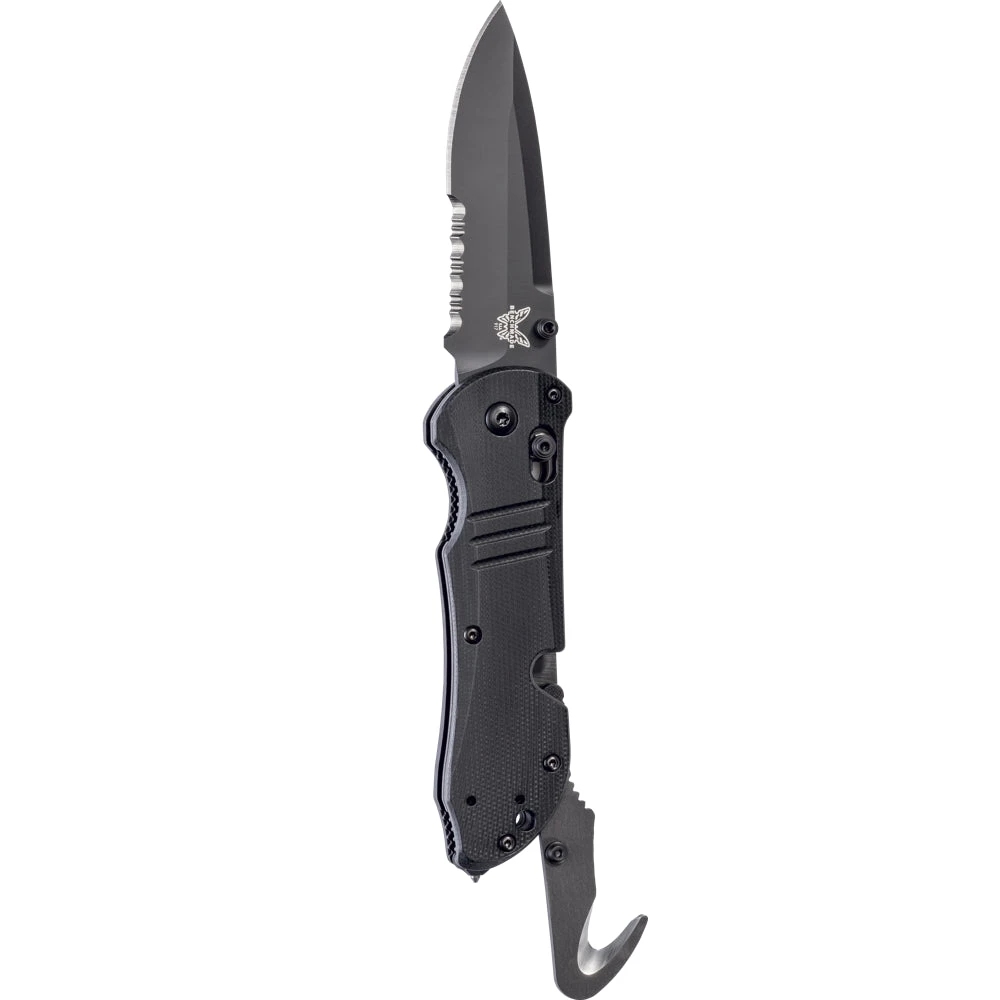 Couteau Pliant Multi-fonctions Tactical Triage Manche G10 Benchmade 1 Couteau Pliant Multi-fonctions Tactical Triage Manche G10 Benchmade
