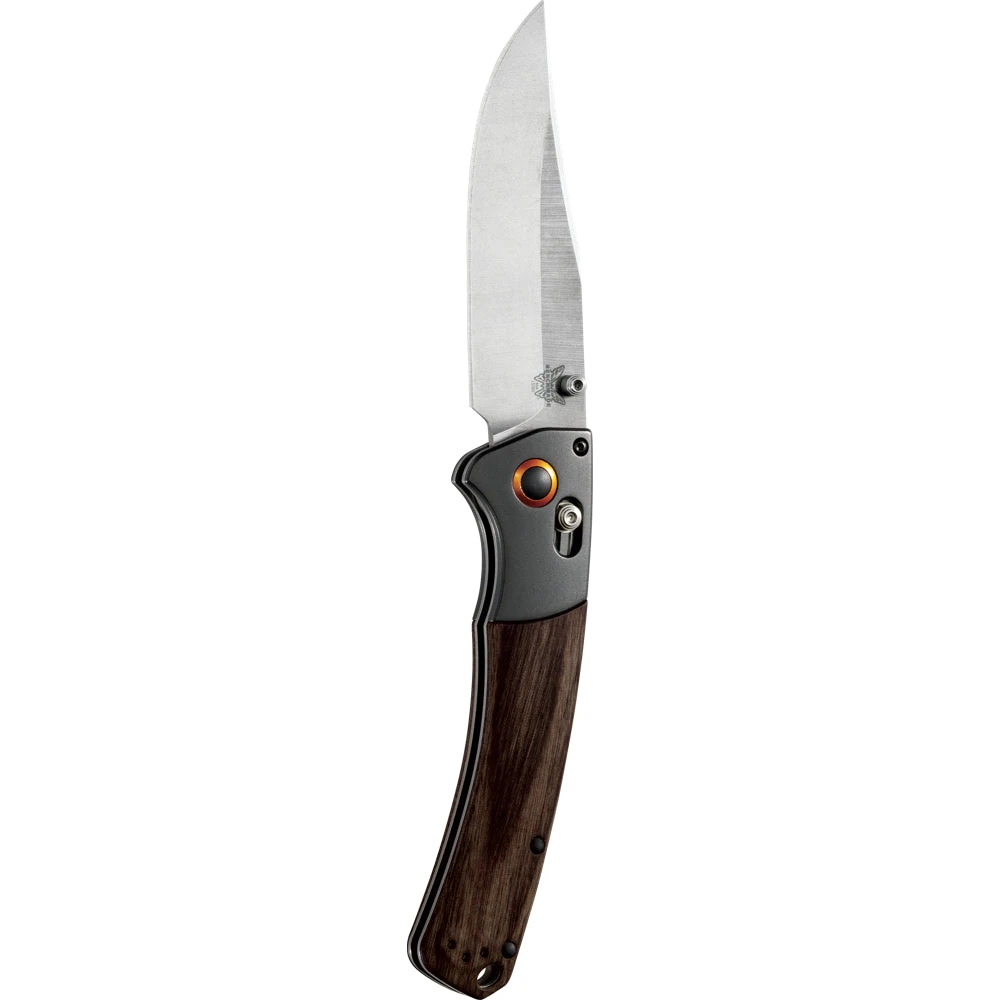 Couteau De Poche Crooked River Manche Bois Stabilisé Benchmade 1 Couteau De Poche Crooked River Manche Bois Stabilisé Benchmade