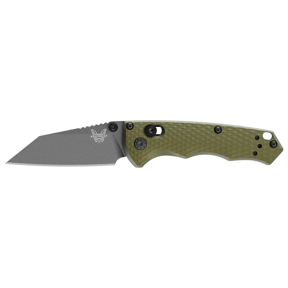 Couteau De Poche Full Immunity Vert Manche Aluminium Benchmade 1 Couteau De Poche Full Immunity Vert Manche Aluminium Benchmade