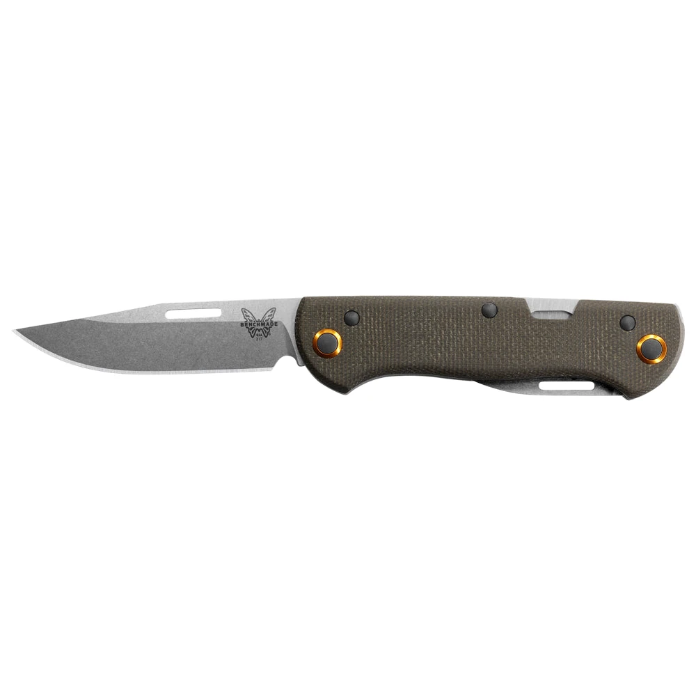 Couteau De Poche Weekender Manche MicartaAluminium Benchmade 1 Couteau De Poche Weekender Manche MicartaAluminium Benchmade