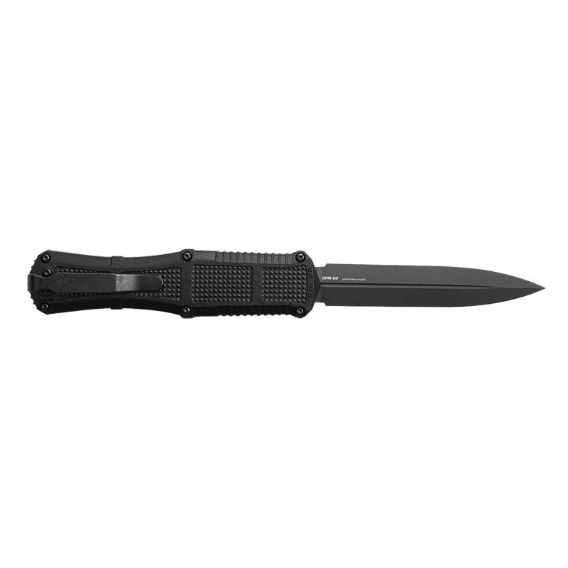 Couteau Automatique Benchmade Claymore OTF Black Grivory 3 Couteau Automatique Benchmade Claymore OTF Black Grivory – Image 3
