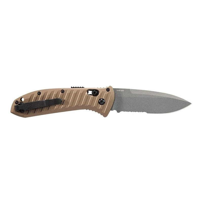Couteau Automatique Benchmade Presidio II Aluminium Dark Earth 3 Couteau Automatique Benchmade Presidio II Aluminium Dark Earth – Image 3