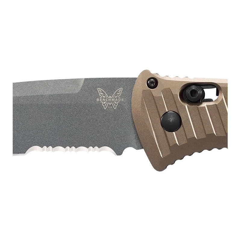 Couteau Automatique Benchmade Presidio II Aluminium Dark Earth 7 Couteau Automatique Benchmade Presidio II Aluminium Dark Earth – Image 7