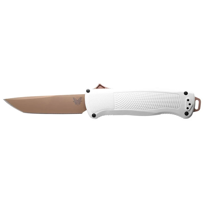 Couteau Automatique Benchmade Shootout Cool Gray Grivory 1 Couteau Automatique Benchmade Shootout Cool Gray Grivory