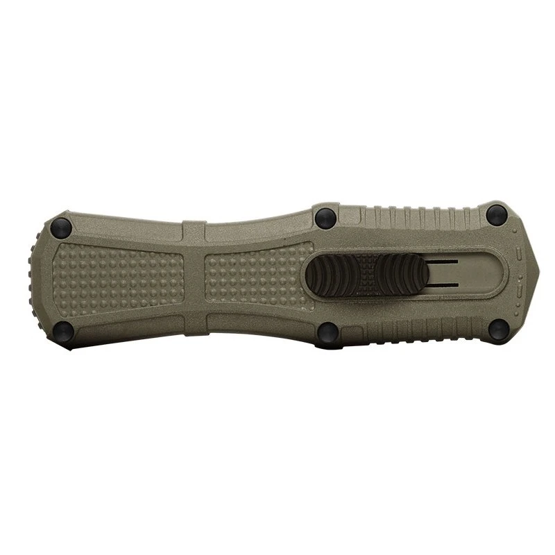 Couteau Automatique OTF Benchmade Mini Claymore Green Grivory 3 Couteau Automatique OTF Benchmade Mini Claymore Green Grivory – Image 3