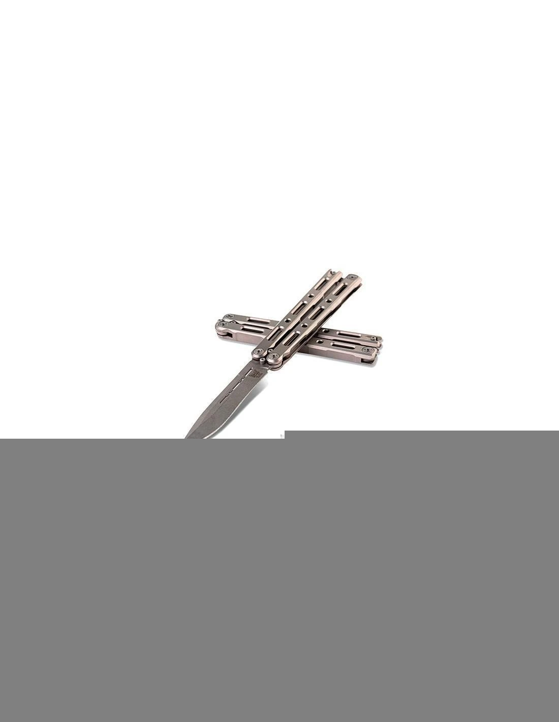 Couteau Papillon Benchmade Billet Ti Bali-Song 2 Couteau Papillon Benchmade Billet Ti Bali-Song â Image 2